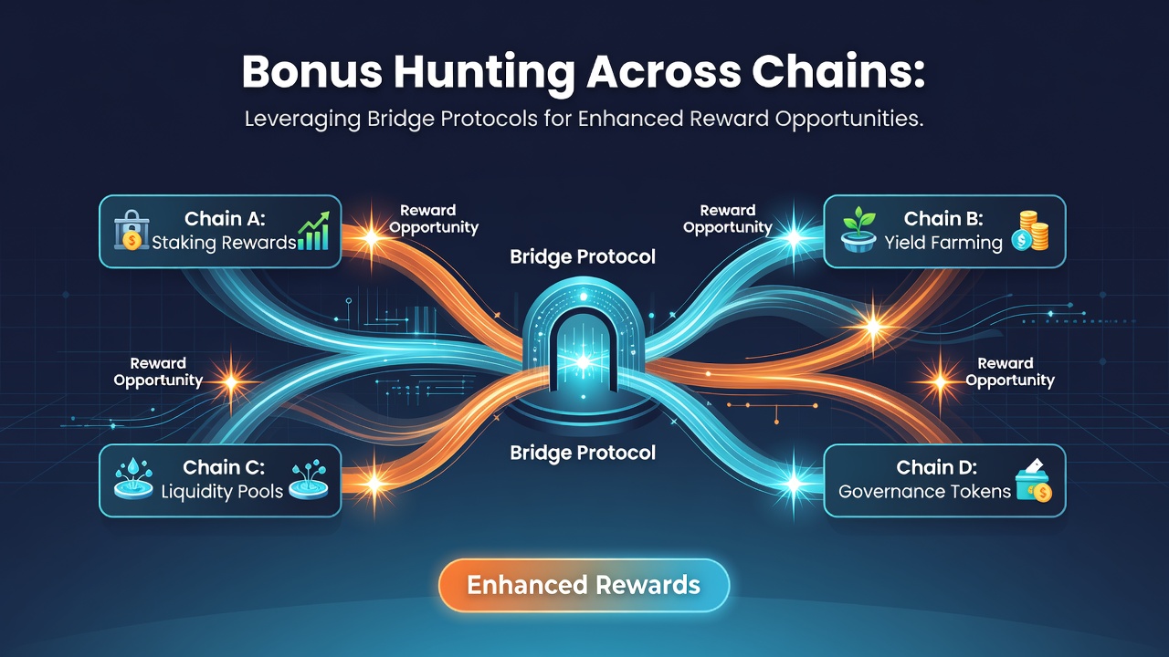 Darstellung von Asset-Flows über Brückenprotokolle mit Fokus auf Belohnungsoptimierung in Multi-Chain-Umgebungen